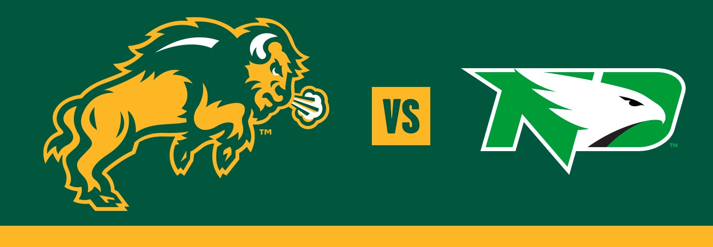 NDSU Bison Football Vs University Of North Dakota FARGODOME
